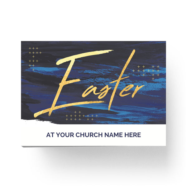 Easter Dark Blue Paint - Small EDDM Mailer
