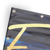 Easter Dark Blue Paint - Horizontal Banner