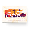 Easter Orange Crosses - Standard Invitation Card