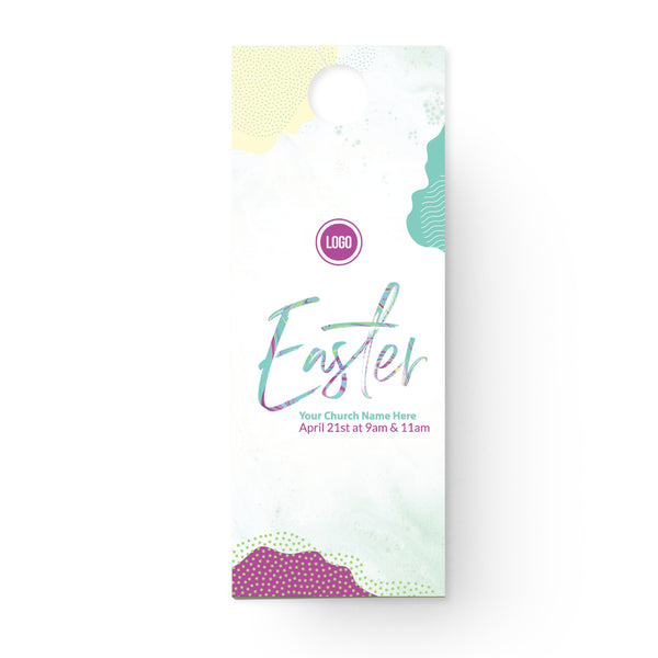 Easter Pastel Shapes - Door Hanger