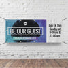 Be Our Guest Circle Gradient - Horizontal Banner