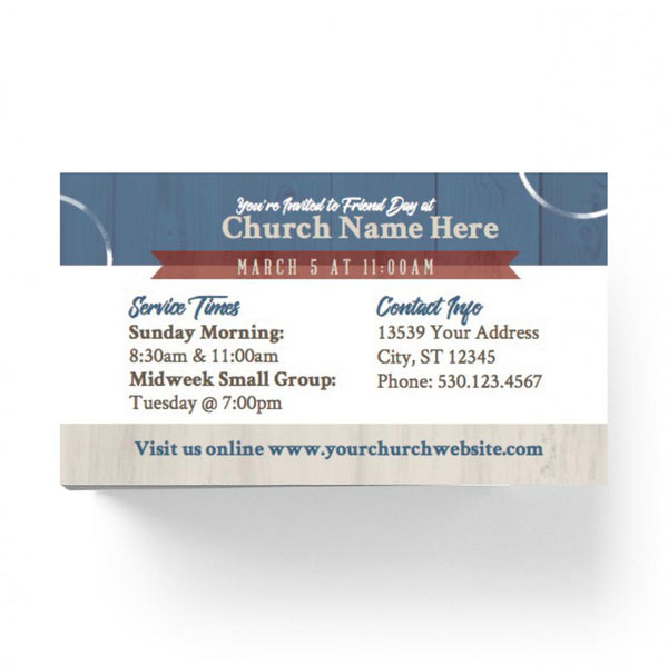 Friend Day Boys - Mini Invitation Card
