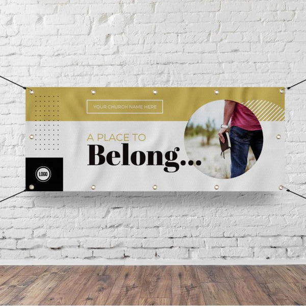 A Place To Belong - Horizontal Banner