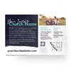 Grand Opening Blue Grunge - Standard Invitation Card