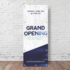 Grand Opening Blue Grunge - Vertical Banner