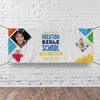 VBS Colorful Triangles - Horizontal Banner