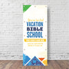 VBS Colorful Triangles - Vertical Banner