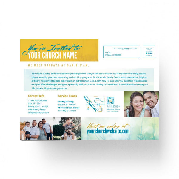 A Place To Connect - Small EDDM Mailer