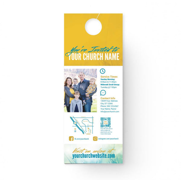 A Place To Connect - Door Hanger
