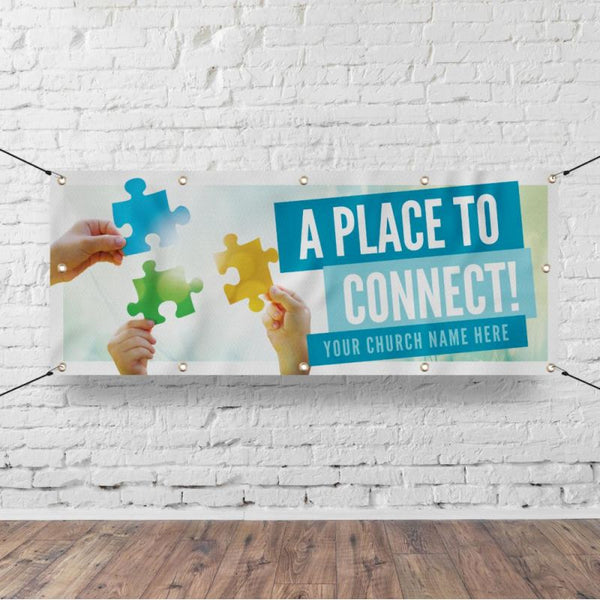 A Place to Connect - Horizontal Banner