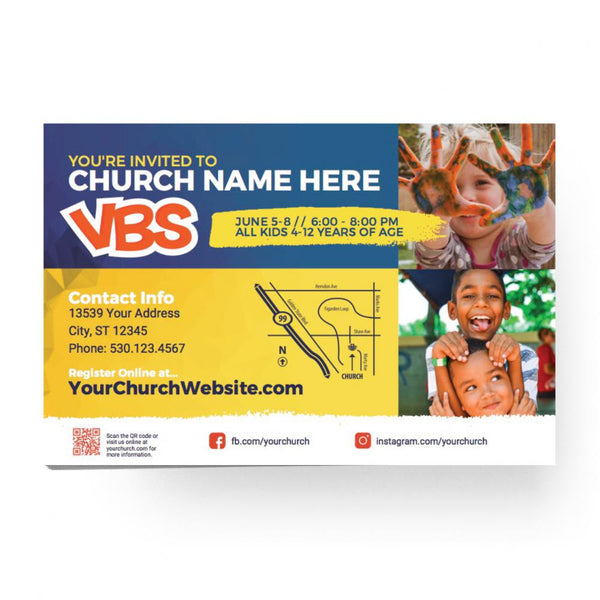 VBS Join the Fun - Standard Invitation Card
