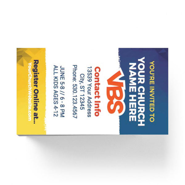 VBS Join the Fun - Mini Invitation Card