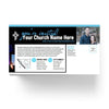 You Belong Here Blue Script - Large EDDM Mailer