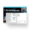 You Belong Here Blue Script - Small EDDM Mailer