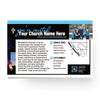 You Belong Here Blue Script - Standard Invitation Card