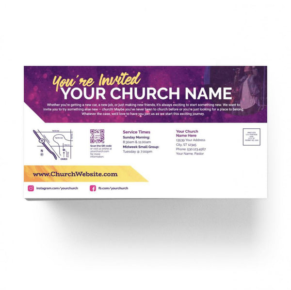 Grand Opening Sparkle - Large EDDM Mailer