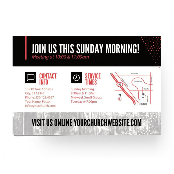 You Belong Here Red Box - Standard Invitation Card
