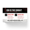You Belong Here Red Box - Mini Invitation Card