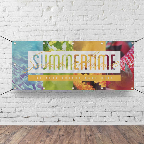 Summertime - Horizontal Banner