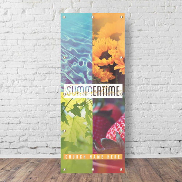 Summertime - Vertical Banner