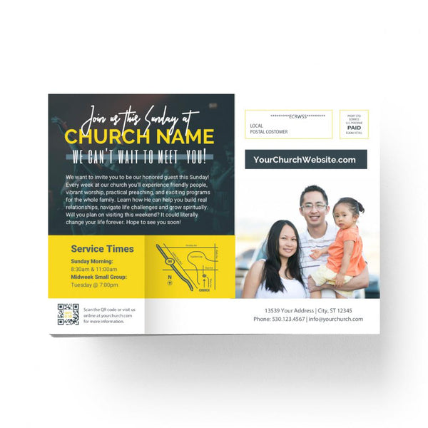 You're Invited Colorful - Small EDDM Mailer