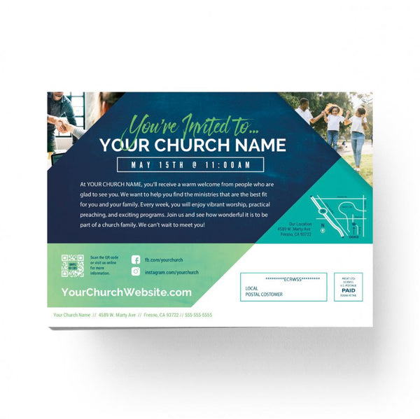 Open House Balloons - Small EDDM Mailer