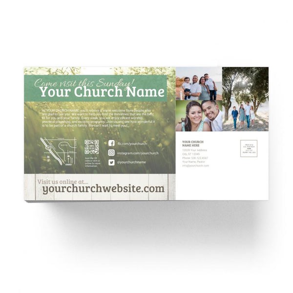 You're Invited Green Field - Large EDDM Mailer
