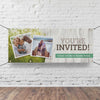 You're Invited Green Field - Horizontal Banner