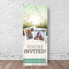 You're Invited Green Field - Vertical Banner