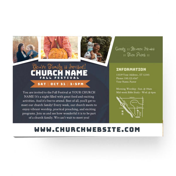 Fall Festival - Standard Invitation Card