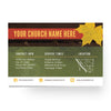 Step Into Church - Standard Invitation Card