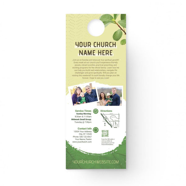 Experience a Fresh Start - Door Hanger