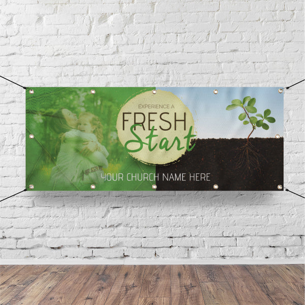 Experience a Fresh Start - Horizontal Banner