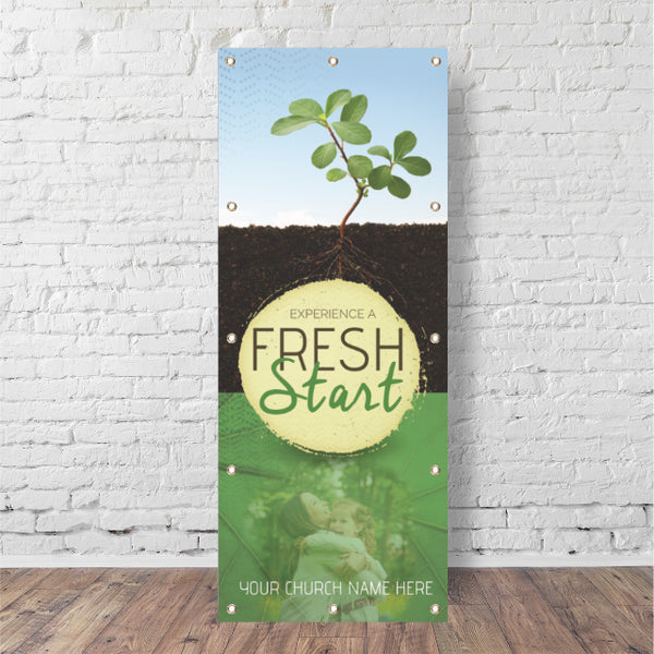 Experience a Fresh Start - Vertical Banner