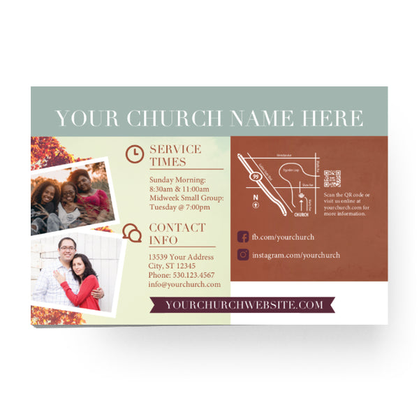 You're Invited Fall - Standard Invitation Card