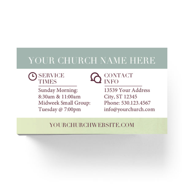 You're Invited Fall - Mini Invitation Card