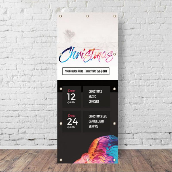 Christmas Colorful - Vertical Banner
