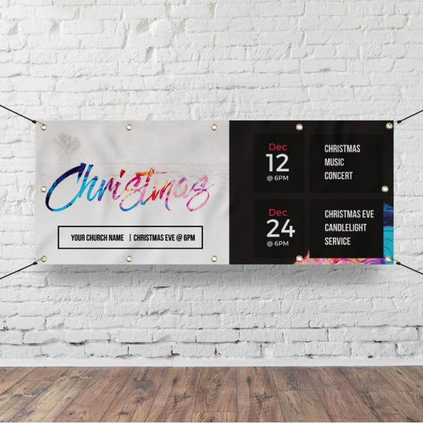 Christmas Colorful - Horizontal Banner