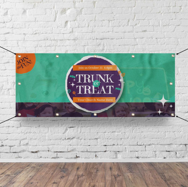 Trunk or Treat - Horizontal Banner