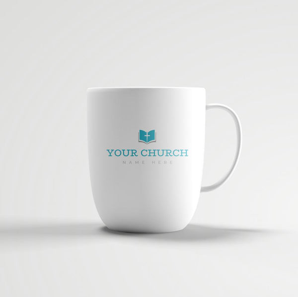 Open Bible Cross - Logo