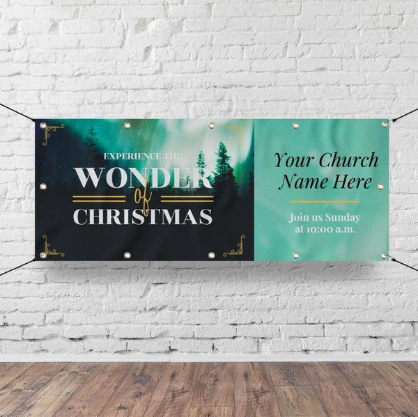 Experience the Wonder - Horizontal Banner