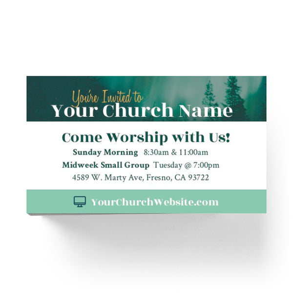 Experience the Wonder - Mini Invitation Card