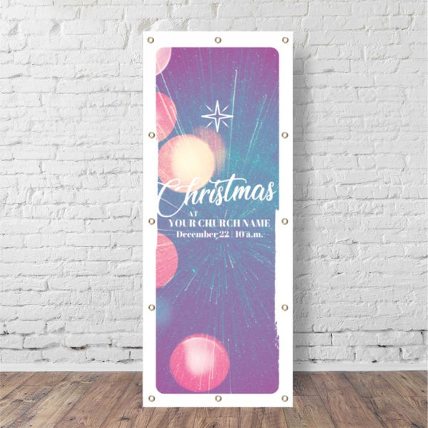 Christmas Light - Vertical Banner