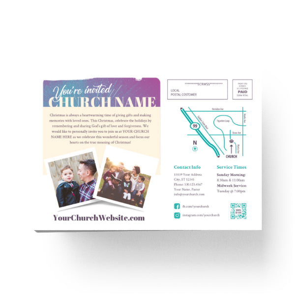 Christmas Light - Small EDDM Mailer