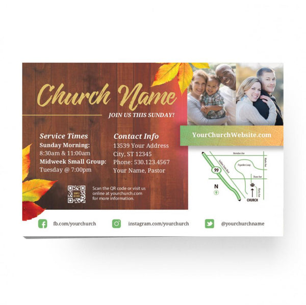 You're Invited This Fall - Standard Invitation Card