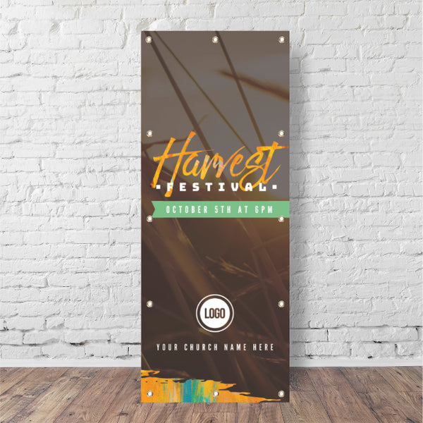 Harvest Festival - Vertical Banner