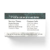 Christmas Trees - Mini Invitation Card
