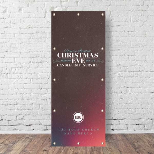 You're Invited to Christmas - Vertical Banner