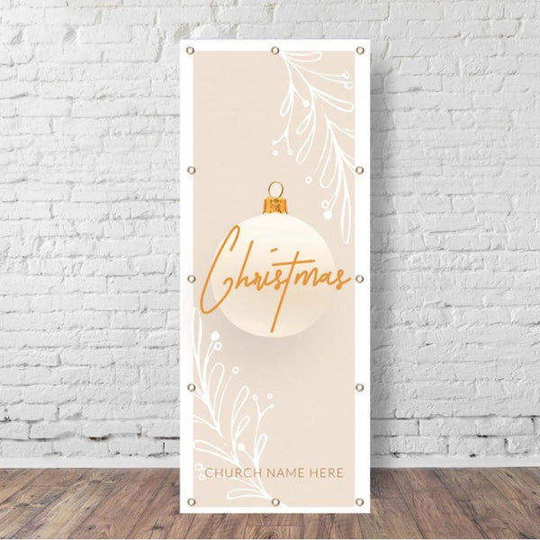 Christmas at Church - Vertical Banner