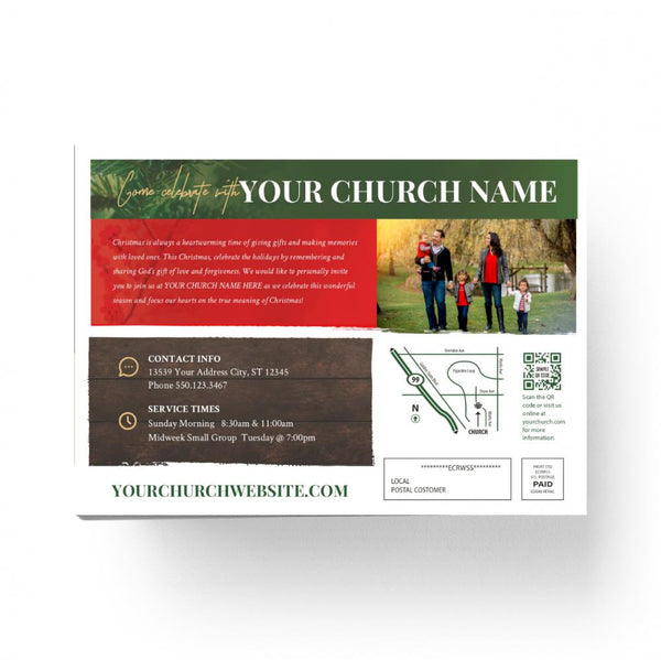 You're Invited This Christmas - Small EDDM Mailer